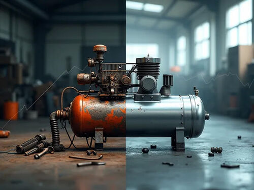 dernier blog d'entreprise sur Guide de réparation ou de remplacement de compresseurs d'air axé sur les données