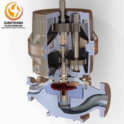Un bon prix. Pompe équivalente API 610 OH6 Alternative Sundyne LMV 341 Pompe à engrenages intégrés OH6 en ligne