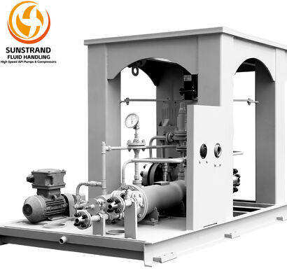 Un bon prix. Lmv341 pompe centrifugeuse verticale à grande vitesse API 610 Oh6 pompe à engrenage intégré en ligne