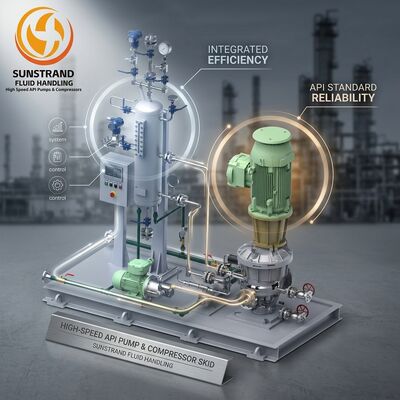Un bon prix. 37 kW Sundyne LMV 322 pompes centrifuges à grande vitesse de remplacement 4.0MPa en ligne