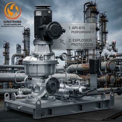 Un bon prix. Pompes centrifuges à grande vitesse pour le traitement des hydrocarbures Sundyne en ligne